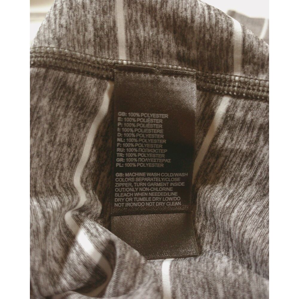 The North Face FlashDry XD Womens XS Gray Striped Athletic Running Hiking Shirt - Picture 9 of 9